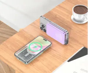 Charging Stand PD20W + QC3.0 wireless charging 5000mAh Hover Image