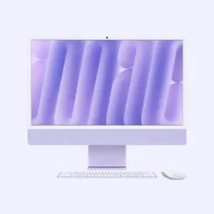 Apple iMac M4 Chip/ 24GBMemory/ 512GB SSD/ Purple