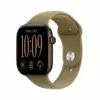 Apple Watch Series 12 GPS 46mm Dark Bronze Aluminium Case with Olive Sport Band – M/L (MJEU4HN/A)