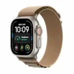 Apple Watch Ultra 4 GPS + Cellular 49mm Natural Titanium Case with Desert Alpine Loop – M (MJAF4HN/A)