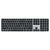 Apple Magic Keyboard with Touch ID and Numeric Keypad for Mac models with Apple silicon (USB-C) – US English – Black Keys (MJM74HN/A)