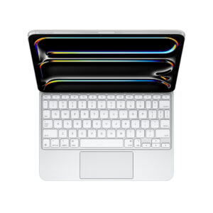 Apple Magic Keyboard for iPad Pro 11-inch (M5) – US English – White (MWR03HN/A)