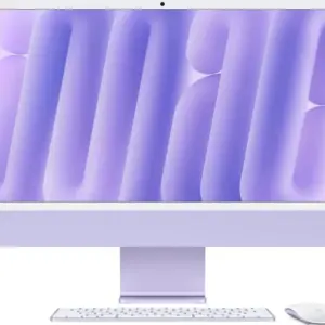 Apple iMac 24-inch M4 (10-core CPU, 10-core GPU, 32GB, 1TB SSD) (Nano-texture) – Purple