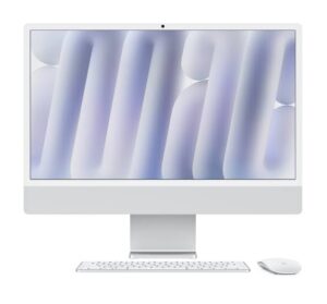 iMac 24-inch M4 (8-core CPU, 16GB, 256GB SSD) – Silver