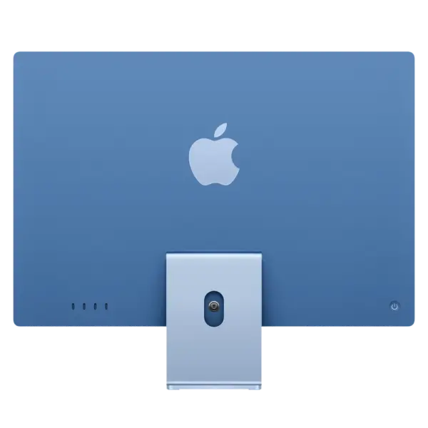 Apple iMac 24-inch Blue back view