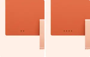 Apple iMac 24-inch M4 (10-core CPU, 10-core GPU, 32GB, 2TB SSD) (Nano-texture) – Orange Hover Image