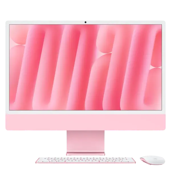 Apple iMac 24-inch Pink front view