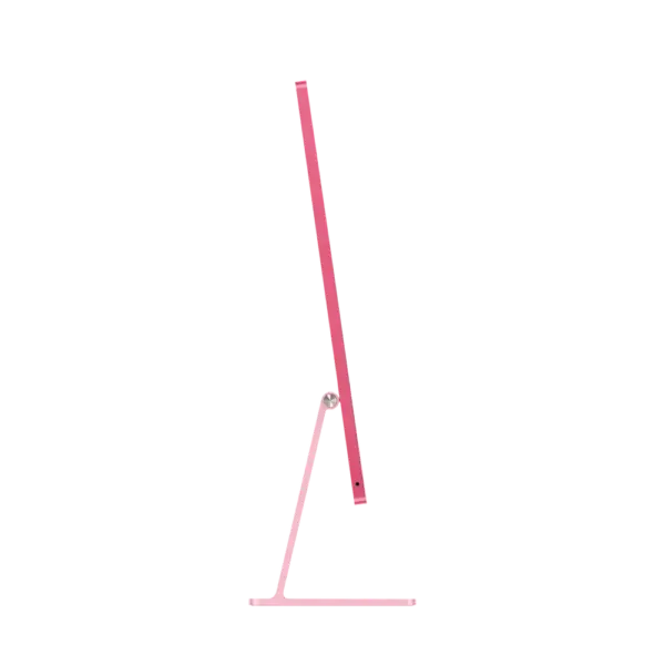 Apple iMac 24-inch Pink side view