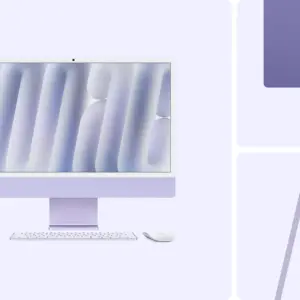 Apple iMac 24-inch M4 (10-core CPU, 10-core GPU, 32GB, 2TB SSD) – Purple