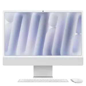 Apple iMac 24-inch Silver front view
