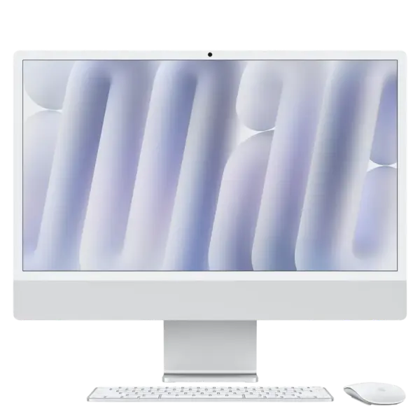 Apple iMac 24-inch Silver front view