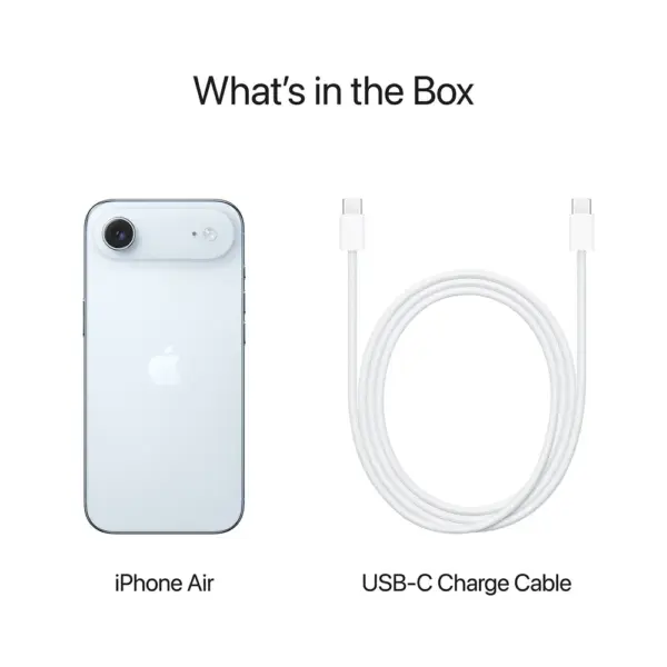 Apple iPhone Air Sky Blue image 2