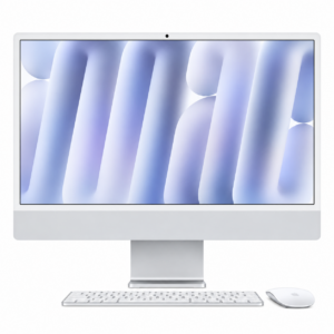 Apple iMac 24-inch M4 (8-core CPU, 16GB, 256GB SSD) – Silver (MWUC3HN/A)
