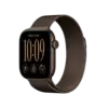 Apple Watch Series 12 Dark Bronze with Dark Bronze Milanese Loop image 1