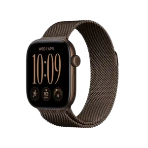 Apple Watch Series 12 Dark Bronze with Dark Bronze Milanese Loop image 1