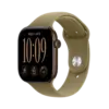 Apple Watch Series 12 Dark Bronze with Olive Sport Band image 1