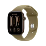 Apple Watch Series 12 Dark Bronze with Olive Sport Band image 1