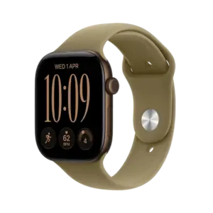Apple Watch Series 12 Dark Bronze with Olive Sport Band image 1