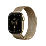 Apple Watch Series 12 Radiant Gold Titanium with Radiant Gold Milanese Loop image 1