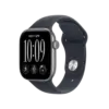Apple Watch Series 12 Space Grey with Navy Blue Sport Band image 1