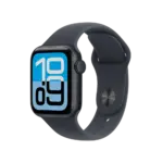 Apple Watch SE 3 Midnight with Navy Blue Sport Band image 1