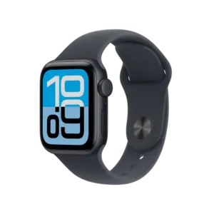 Apple Watch SE 3 Midnight with Navy Blue Sport Band image 1