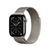 Apple Watch Ultra 4 Natural Titanium with Natural Titanium Milanese Loop image 1