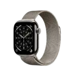 Apple Watch Ultra 4 Natural Titanium with Natural Titanium Milanese Loop image 1