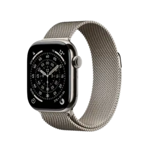 Apple Watch Ultra 4 Natural Titanium with Natural Titanium Milanese Loop image 1